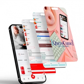 App QueroCume - Delivery taxa zero sem compartilhar cliente