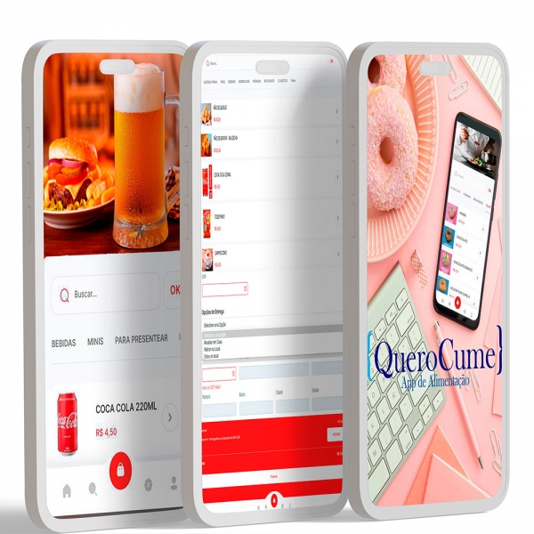 App QueroCume - Delivery taxa zero sem compartilhar cliente